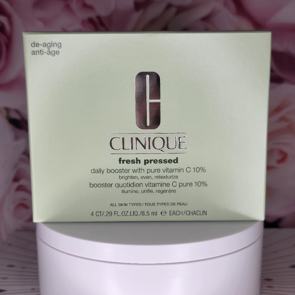 Clinique Fresh Pressed Daily Booster w/ Vitamin C 10% - 2 Count - $44 RETAIL - Picture 6 of 8